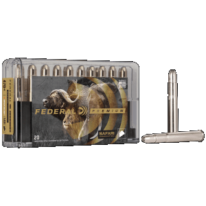 Federal Premium 470 Nitro Express 500 Gr Trophy Bonded Bear Claw (Box)
