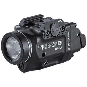 Streamlight TRL-8 G Sub Gun Light Green Laser 500 Lumens Glock 43X