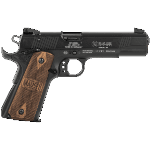 Mauser 1911 22 LR 5 10+1 Black Walnut Grips