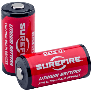 SureFire 123A Lithium Batteries 3.0V 1550mAh 130 Pairs