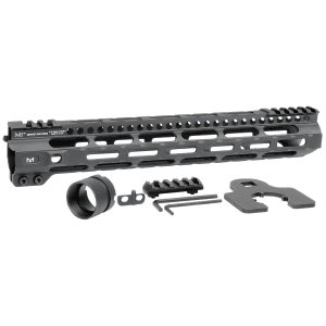 Midwest Industries MIULW12625 Ultralight AR15 Black Hardcoat Anodized AluminumPolymer 12.625 PicatinnyMLOK