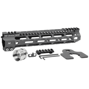 Midwest Industries MIULW105 Ultralight AR15 Black Hardcoat Anodized AluminumPolymer 10.50 PicatinnyMLOK