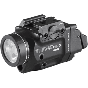 Streamlight TLR-8 Black Glock 43x48 1000 Lumens Tactical Light/Red Laser