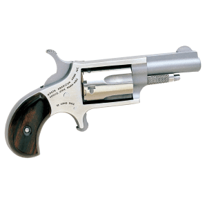 NAA 22LLR Rosewood Grip Single 22 LR Rosewood/Stainless