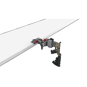 Real Avid AVARAMV Armorers Master Vice GrayRed with TORQLOK and Reversible GunFit Sleeves