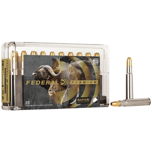 Federal Premium 416 Rigby 400 Gr Trophy Bonded Sledgehammer Solid (Box)