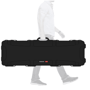 NANUK (PLASTICASE INC) Black Waterproof Polymer Gun Case 9951001