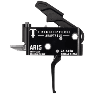 TriggerTech Adaptable AR15 Single-Stage Flat Trigger Black