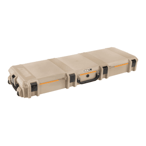 Pelican V800 Wheeled Hard Tactical Rifle Case with Foam Insert (TAN/FDE)