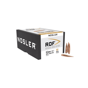 Nosler RDF 6.5mm 140 Gr Hollow Point Boat Tail