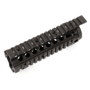 Daniel Defense 0100510001 Omega Rail 7 Carbine Length Style Made of Aluminum with Black Anodized Finish Picatinny Rail for AR15