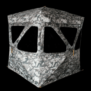 Muddy Infinity 3 Person Ground Blind with SHADOW MESH Veil Camo