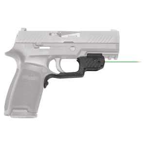 Crimson Trace LG-420G Green Laserguard Black for Sig Sauer P320/M17/M18