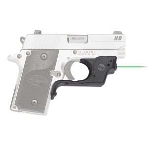 Crimson Trace LG492G Green Laserguard Black for Sig Sauer P238/P938