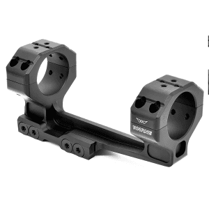 Warne 7818M Precision Cantilever Mount Scope MountRing Combo Black Anodized 30mm 0 MOA