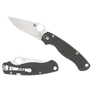 Spyderco Para Military 2 Maxamet Steel Dark Gray Handle