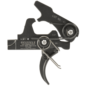 Geissele Automatics SSP Single Stage Curved Trigger Black Oxide