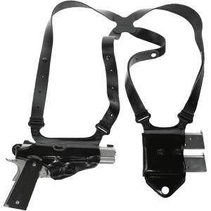 Galco Miami Classic Ii Shoulder System Black Full Grain Leather