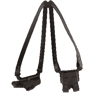 Galco Miami Classic Ii Right Handed Black Leather Pistol Shoulder Holster System for S&W M&P Shield MCII652B