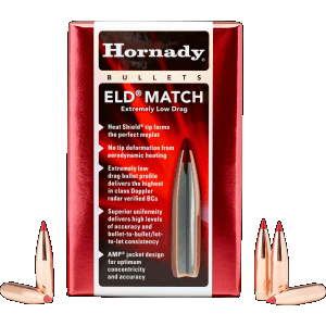 Hornady 147 gr ELD Match Bullets .264 500 Count