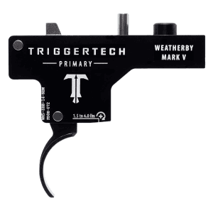TriggerTech Weatherby Mark V Primary Black Curved Trigger
