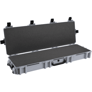 Pelican Vault Double Rifle Case 53 Inch Gray Polyethylene