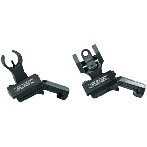 Troy Ind 45 Degree BattleSight Set HK Front Round Rear Black