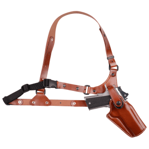 Galco Great Alaskan Right Tan Leather Shoulder/Torso Strap Holster GA880R