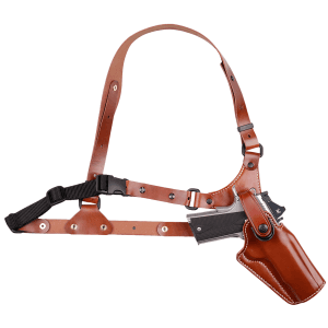 Galco Great Alaskan Chest Holster RH Tan for Glock 20/21