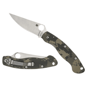 Spyderco Military Model C36 Camo CPM S30V Folding Knife