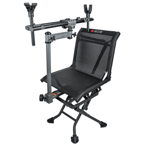 BogPod ChairPod Hunting Chair with 360 Rotating Gun Mount