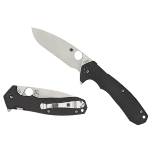 Spyderco C234CFP Amalgam 3.80 Folding Drop Point Knife C234CFP