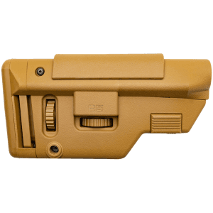 B5 Systems CPS1306 Precision Coyote Brown Synthetic Adjustable with Cheek Riser Fits ARPlatform