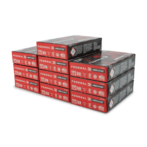 Federal American Eagle 223 Remington 62 Gr FMJBT (Range Bundle)