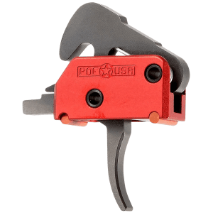 POF Trigger Two-Stage Black/Red for AR Platform (4.5 lbs)
