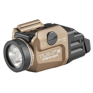Streamlight TLR-7 X USB LED Weapon Light 500 Lumens (FDE)
