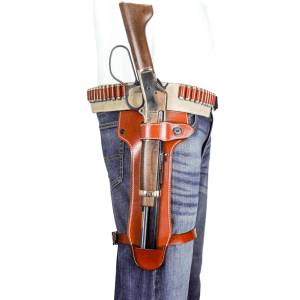 Desantis Gunhide Mare's Leg Tan Leather Ambidextrous 1.75 Belt Holster 181TJ02Z0