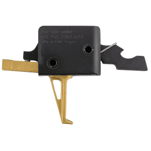 CMC Triggers Gold Flat Single-Stage AR15 Trigger 3.5 lbs