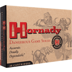 Hornady Dangerous Game 404 Jeffery 400 Gr Dangerous Game Solid (Box)