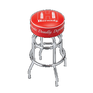 Hornady Reloading Bench Stool Chrome Red