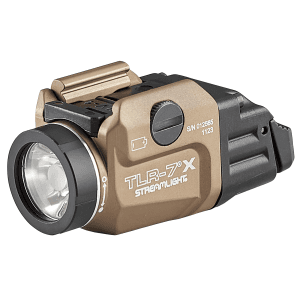 Streamlight TLR-7X LED Weapon Light 500 Lumens (FDE)