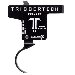 TriggerTech Kimber M84 Black Curved Trigger 1.5 lbs