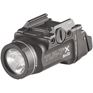 Streamlight TLR7 X Sub 500 Lumens LED Black Anodized Aluminum