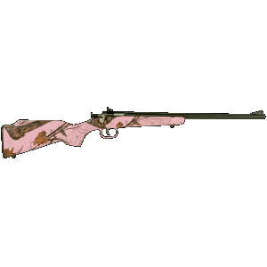 Crickett Single Shot Bolt 22 LR 16.12 Mossy Oak Pink Blaze/Blued
