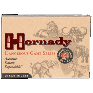 Hornady Dangerous Game 450-400 Nitro Express 400 Grain Dangerous Game Solid (Box)