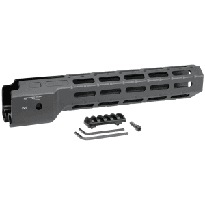 Midwest Industries MICRPC9 Combat Ruger PC9 MLok Handguard Black Hardcoat Anodized 6061T6 Aluminum 12