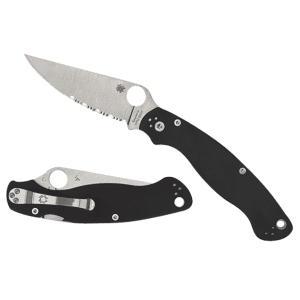Spyderco Military 2 Folding Knife Black G-10 CPM S30V Blade