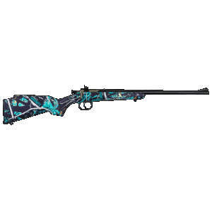 Crickett Single Shot Bolt 22 LR 16.12 Muddy Girl Serenity/Blued