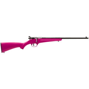 Savage Rascal Youth Bolt 22 LR 16.1 Pink/Blued