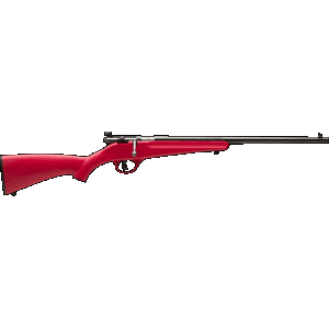 Savage Rascal Youth Bolt 22 LR 16.1 Red/Blued
